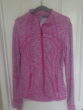lululemon Vintage "Wee are From Space" Pink Full-Zip Jacket.